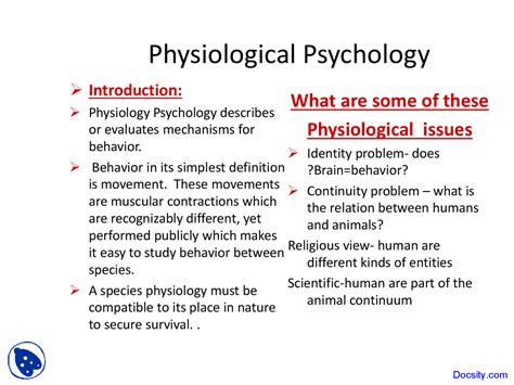 physiological 뜻: 생리학적 의미와 인간의 본질에 대한 탐구