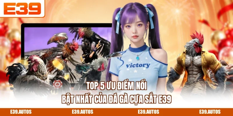 Top 5 ưu điểm nổi bật nhất của đá gà cựa sắt E39
